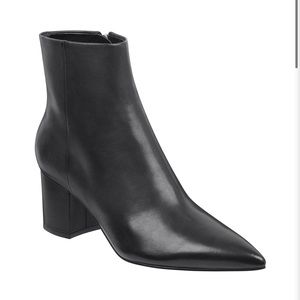 Marc Fisher Black Jarlie Bootie